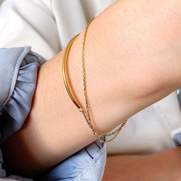 Internet Celebrity Gradually Frozen Person With High-end Design, Double-layer Brace, Women's Hip-hop Cool Style_ipsvogv.com