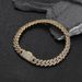 8mm Single Row Full Diamond Cuban Chain Hip-Hop For Men High-End Zircon Bracelet Accessories_ipsvogv.com