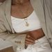 Women's Jewelry Niche Design Round Lion Necklace Gold Plated Ins Cold Style Necklace Temperament Clavicle Chain_ipsvogv.com