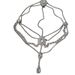 Exotic rhinestone headdress eyebrow pendant wave tassel chain diamond ancient style forehead hair accessories headchain_ipsvogv.com