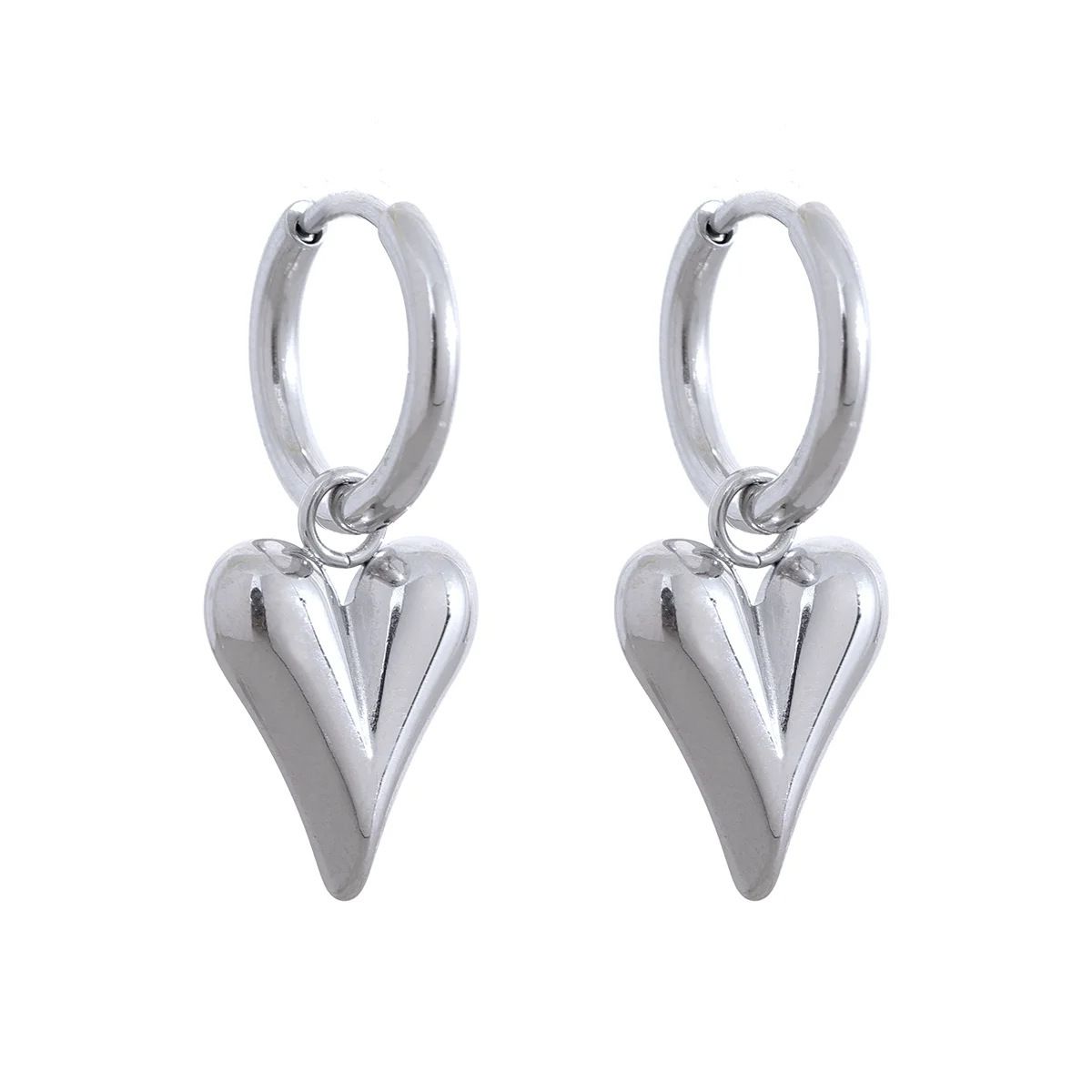 Tassel Instagram Style Connection Jewelry Titanium Steel Gold Love Bracelet Necklace Set_ipsvogv.com
