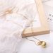 New Fashion Personalized Gold Droplet Shaped Large Pendant With Fine Snake Bone Chain Necklace Ornament_ipsvogv.com