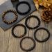 New Hip Hop Punk Beaded Men's Bracelet Set Stacking Black Agate Tiger Eye Stone Leather Magnetic Buckle Bracelet_ipsvogv.com