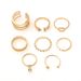 Internet Celebrity Instagram Design Fashionable And Personalized Metal Smooth Hexagonal Water Drop Full Diamond_ipsvogv.com