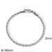 Rope Bracelet Trendy Simple Gold Stainless Steel Twist Chain Unisex Jewelry_ipsvogv.com