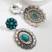 Exaggerated White Turquoise Pendant For Women, Fashionable And High-quality Ethnic Style Earrings_ipsvogv.com
