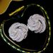 Cao Shi's Elegance and High Quality Zircon Spinning 2024 New Trendy Luxury with Sparkling Diamond Geometry Earrings_ipsvogv.com