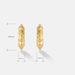 Hot Sale Real Gold Brass Electroplating Personalized Design Geometric Earrings Fashionable And High End Earrings_ipsvogv.com