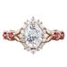 Sanjie's New Exquisite And High-end Rose Gold Inlaid Zircon Ins Colorful Treasure Ring Jewelry_ipsvogv.com