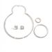 Women’s Jewelry Set Fashion New Fashion Full Diamond Necklace Bracelet Earrings Ring Versatile Bride Wedding Jewelry Set_ipsvogv.com