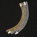 Men's Jewelry Copper Inlaid Zircon Color Preserving Cuban Chain Bracelet Hip Hop Men's Bracelet Spring Buckle Round Grinding Encryption Couple Jewelry_ipsvogv.com