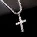 Light Luxury Cross Necklace, Men's Hip-hop Niche Design, Fashionable Personality, Versatile Long Fashion Accessory_ipsvogv.com