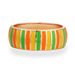 New Creative Jewelry Simple And Versatile Women's Wide Colorful Drip Oil Fashion Metal Bracelet_ipsvogv.com