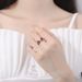New Trendy Love Diamond Plated Silver Ring For Women's Fashion Versatile Internet Celebrity Same Handmade Jewelry Live_ipsvogv.com