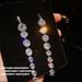 Jewelry Cardamom Gourd Shell Bead Necklace Sparkling Large Carat Zircon Dynamic Earring Set_ipsvogv.com