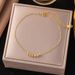 Fashionable And Versatile 2024 New Gold Bead Ball Accessories Women, Stainless Steel Foot Chain For Women_ipsvogv.com