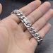 Cuban Bracelet For Men, Niche Design, High-end American Style, Titanium Steel Bracelet, Trendy Simple And Elegant Men's_ipsvogv.com