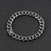 Titanium Men's Cuban Trendy Six-Sided Thick Stainless Steel Precision Polished Bracelet CE618_ipsvogv.com