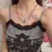 Unisex Hot Selling Love Pendant Beaded Necklace For Women, Simple Niche Design, Sweet And Cool Hot Girl Style, Retro Sweater Chain_ipsvogv.com
