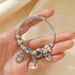 New Pan Family Style Crystal Beaded Bracelet, Jewelry, Dreamcatcher, Flower, Love Girl_ipsvogv.com