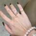 New Water Droplet Shaped Zircon For Women, Fashionable And Sweet Style, Index Finger Ring, Dual Diamond Niche Design,_ipsvogv.com