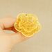 New Gold-plated Flower Women's Ring, Exaggerated Jewelry, Bride's Wedding Accessories, Exquisite Gifts_ipsvogv.com