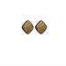 New minimalist geometric hollow inlaid diamond enamel earrings, niche temperament, high-end sense and earrings_ipsvogv.com