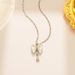A Niche Bow Made Of For Women's Versatile Temperament, Popular On Internet, And The Same Titanium Steel Material Jewelry_ipsvogv.com