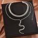 Hot Selling Jewelry, Simple Long Snake Bone Chain Necklace, Cool And Stylish Design, Multi-layer Tassel Necklace_ipsvogv.com
