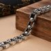 Personality Punk Motorcycle Style Dark Heavy Skull Bracelet Hip Hop Creative Trendy Men's Gift_ipsvogv.com