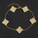 Women’s Jewelry Set Fashion New Lucky Four Leaf Clover Bracelet For Summer Women High End Gold Light Luxury Niche Copper And Diamond Jewelry_ipsvogv.com