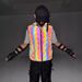 Men's Clothing Factory direct sales colorful reflective cotton vest men's autumn and winter outdoor warm thick colorful reflective vest_ipsvogv.com