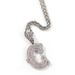 Men's Jewelry Hip Hop Ancient Cute Letter Necklace Fashionable Full Diamond And Thorn Rock Candy Letter Gold Silver Rose Gold Jewelry Necklace_ipsvogv.com
