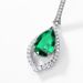S925 Silver Cultured Emerald Earrings For Women, Fully Inlaid With Gemstones, Retro And Noble_ipsvogv.com