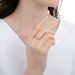 Unisex Diamond Studded CZ Christmas Deer Ring With Adjustable Opening For Female Index Finger Ring, One Deer With You, Internet Celebrity Model_ipsvogv.com