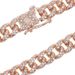 Men's Jewelry Ins New Zircon 9mm Cuban Bracelet Hip Hop Fashion Trend Cuban Chain_ipsvogv.com