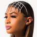 Tassel Chain Hairband Micro-inlaid Full Diamond Handmade Jewelry Bohemian Style Headwear Hair band_ipsvogv.com