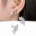 Cao Shi's Luxury High Grade Unique Ear Studs with Small Crowd Design for Dry Women's Autumn and Winter Same Style_ipsvogv.com
