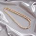 Jewelry Retro Round Beaded Chain Beaded Necklace Simple Beaded Tassel Long Niche Necklace for Women_ipsvogv.com