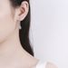 New S Silver Plated pt950 Earrings D Color Moissanite Water Droplets Medium Long Women's Ear Ornament_ipsvogv.com