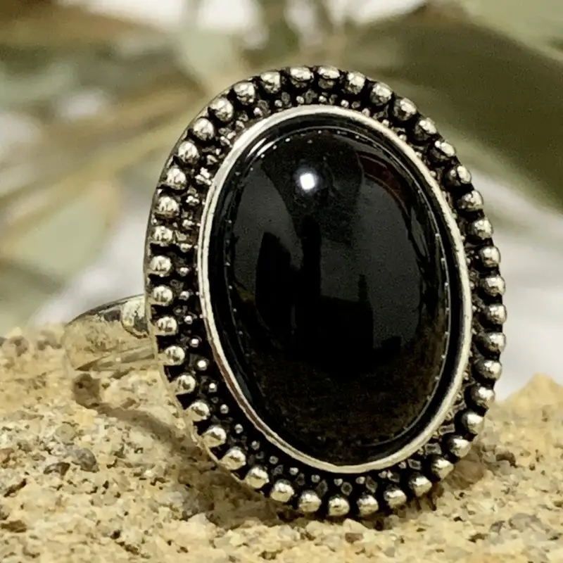 creative simple retro round ring female_ipsvogv.com