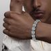 Men's Jewelry Set Fashion Cuban Bracelet Rock Sugar Chain Zircon Tennis Bracelet Flip Cover Men's Hand Jewelry Trend_ipsvogv.com