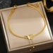 Advanced Fashion Titanium Steel Butterfly Tassel Women Net Red Ins Luxury Blade Chain Bracelet_ipsvogv.com