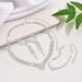 Women’s Jewelry Set Fashion Hot Sale Bridal Jewelry Exquisite And Simple Clavicle Necklace Earrings Set Wedding Dress Accessories_ipsvogv.com