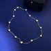 Women's Jewelry Natural Baroque Pearl Necklace Light Luxury Sweet Clavicle Chain New Style Accessories_ipsvogv.com