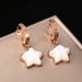 Korean Style High-end Hot Selling Pentagram Pearl Titanium Steel That Do Not Fade, Fashionable Versatile And Earrings_ipsvogv.com