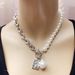 Jewelry New Copper Snake Baroque Pearl Portrait Square Label Multi Layered Necklace Set Chain_ipsvogv.com