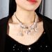 Ins Fashion Accessories Simple Special Shaped Pearl Pendant Women's Necklace Clavicle Chain_ipsvogv.com