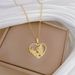 】 Love 【 Butterfly Light Luxury Charm Gorgeous Full Diamond Necklace Women's Versatile Clavicle Titanium Steel Chain 【 】_ipsvogv.com