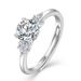 Light luxury diamond ring for women, simple and fashionable ring, niche S925 sterling silver, fashion jewelry, silver jewelry_ipsvogv.com